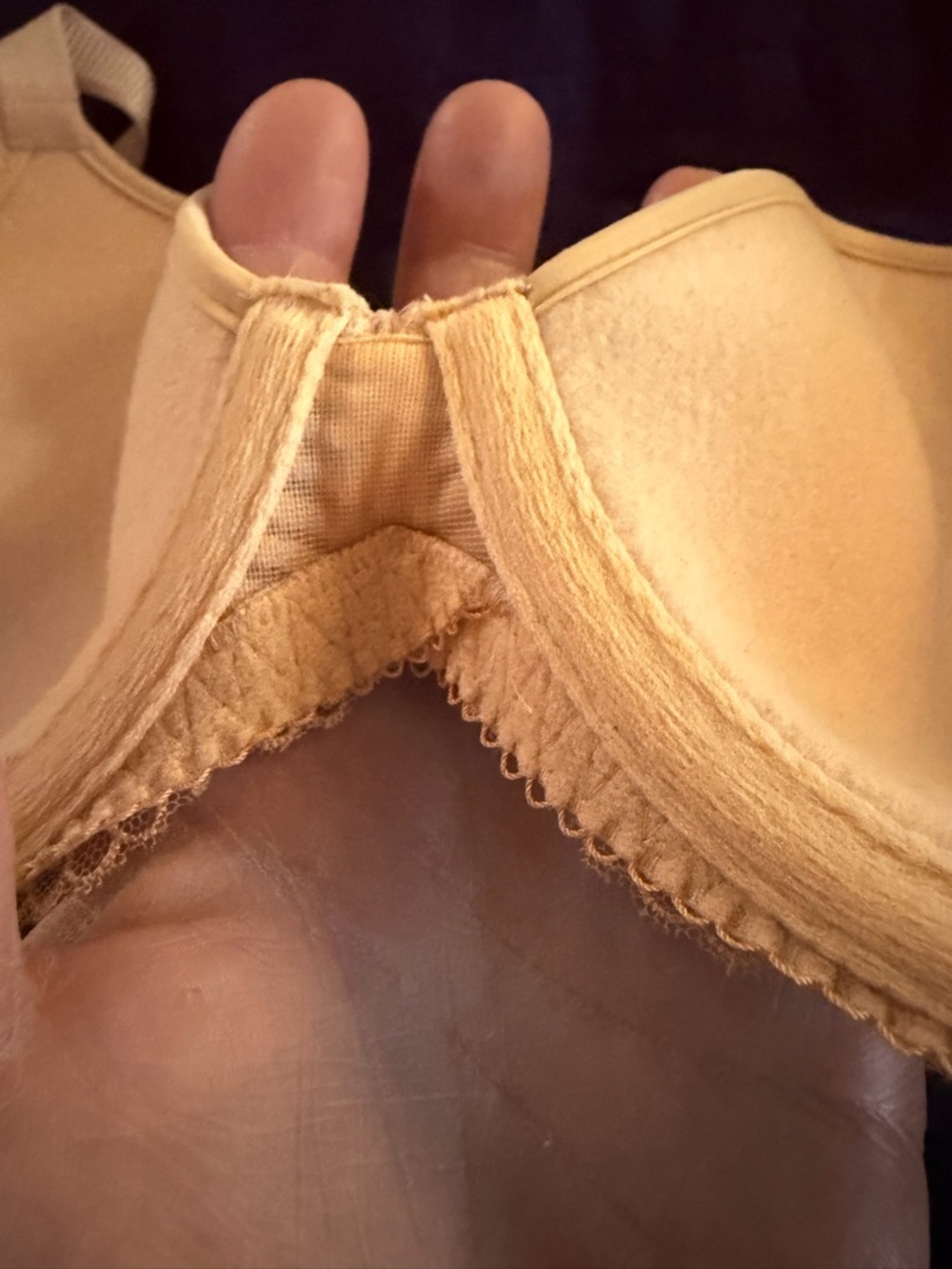 Wacoal 36C “La Femme” Smooth Nude Lace-Trim Underwire Bra - Super Supportive. - Picture 4 of 6